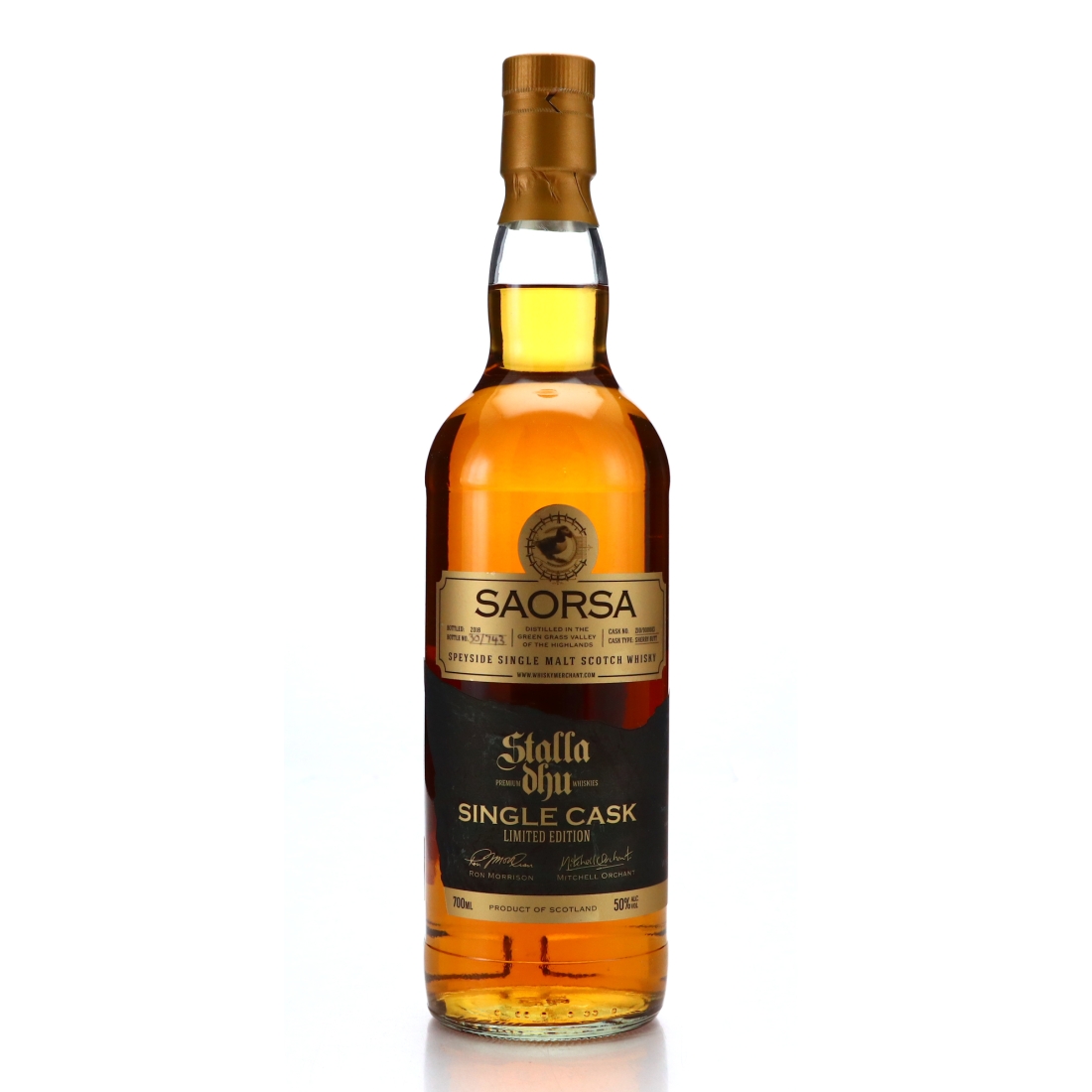 Saorsa Stalla Dhu Speyside Single Malt