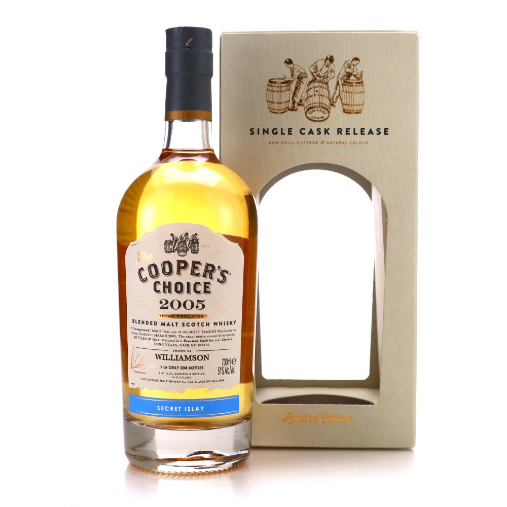 Williamson 2005 Cooper's Choice 16 Year Old