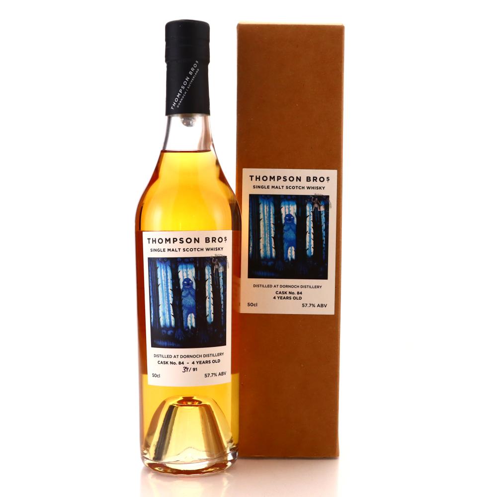 Dornoch 2018 Single Bourbon Cask 4 Year Old #84 50cl