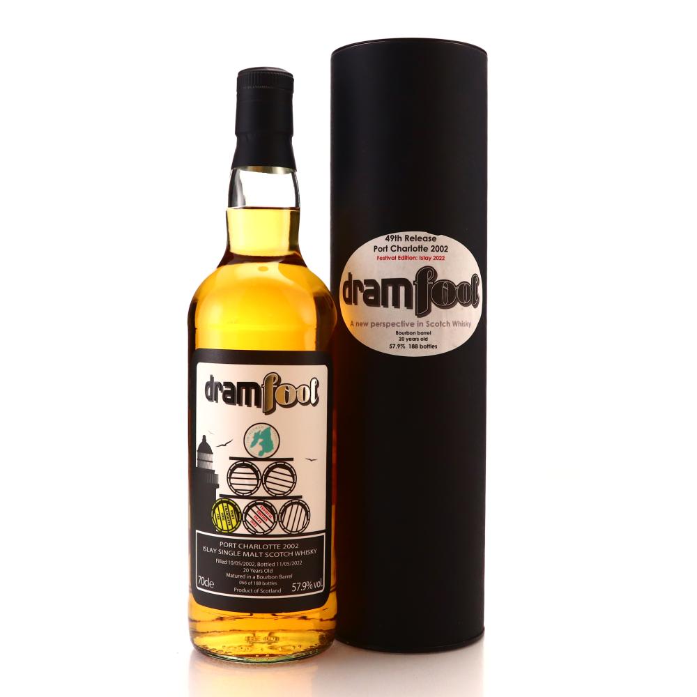 Port Charlotte 2002 Dramfool 20 Year Old / Feis Ile 2022