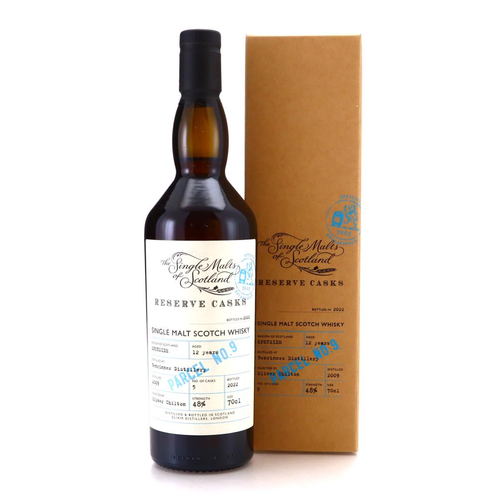 Benrinnes 2009 Single Malts of Scotland 12 Year Old Reserve Casks / Parcel No.9