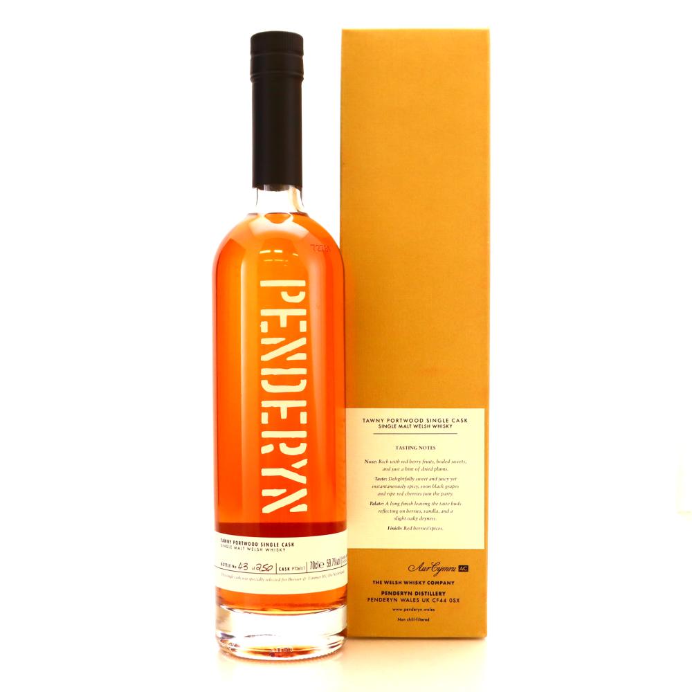 Penderyn Single Tawny Port Cask #PT261/1 / Bresser & Timmer