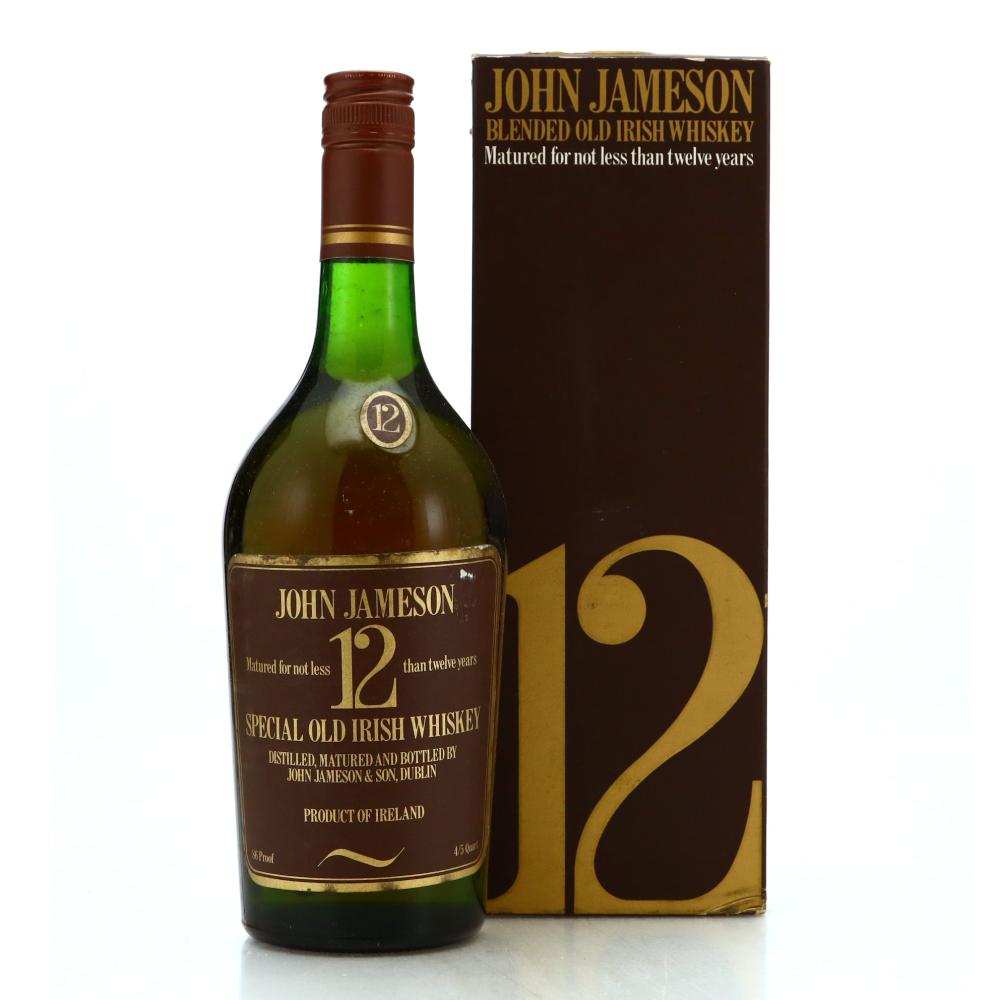 John Jameson 12 Year Old 1970s / Duty Free