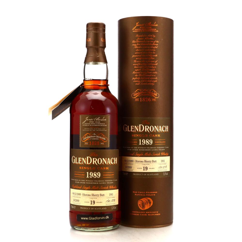 Glendronach 1989 Single Oloroso Cask 19 Year Old #1901