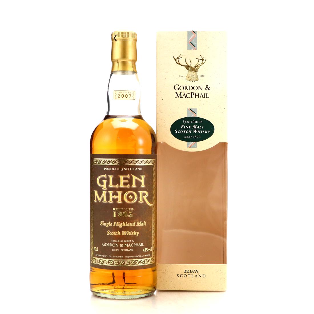 Glen Mhor 1965 Gordon and MacPhail 2007