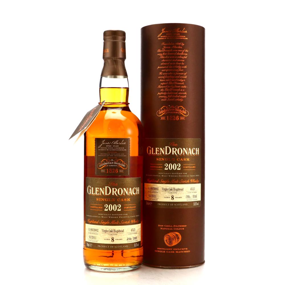 Glendronach 2002 Single Sherry Cask 8 Year Old #4525