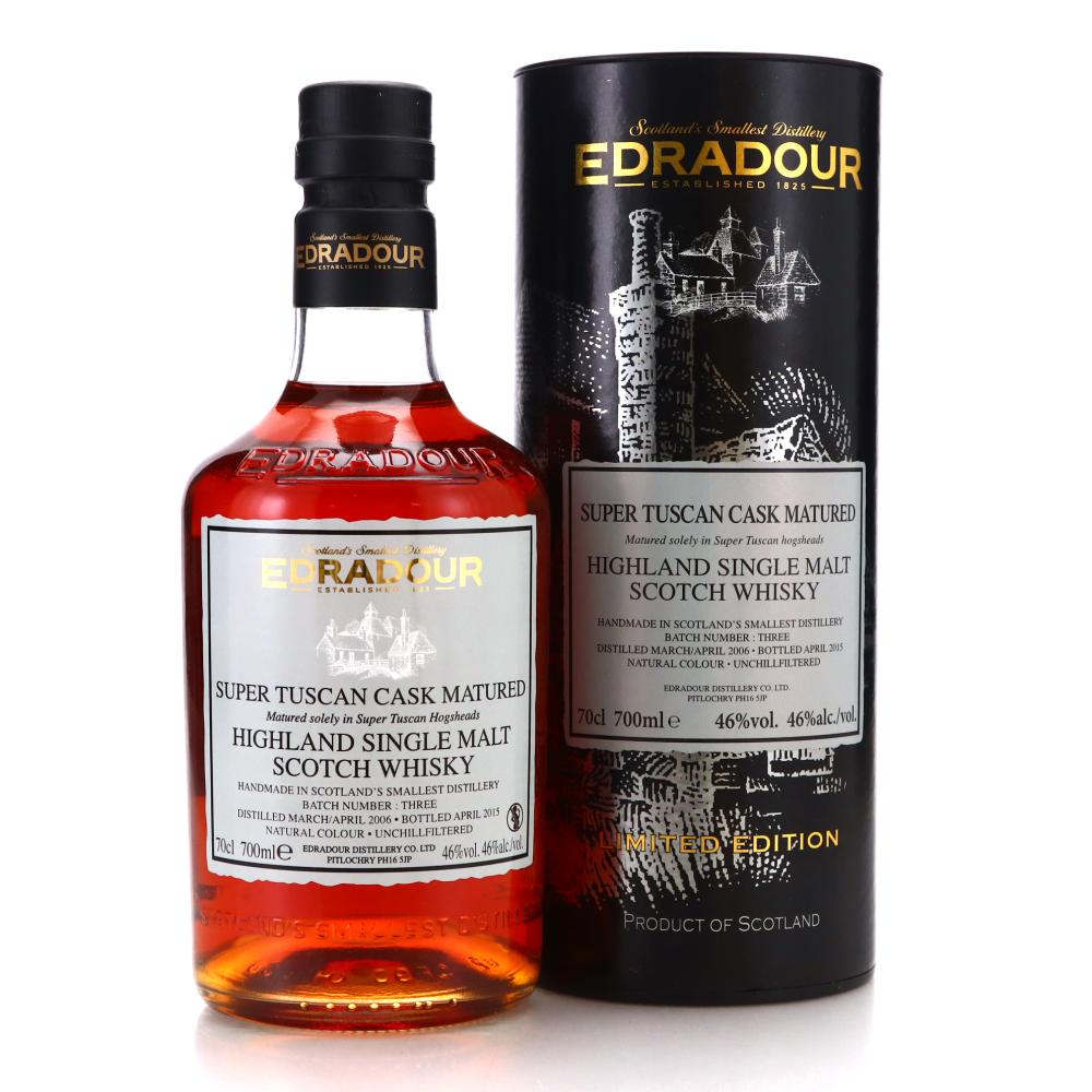 Edradour 2006 Super Tuscan Cask Matured