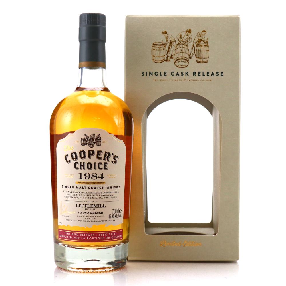 Littlemill 1984 Cooper's Choice 32 Year Old / La Boutique du Chemin 2nd Release