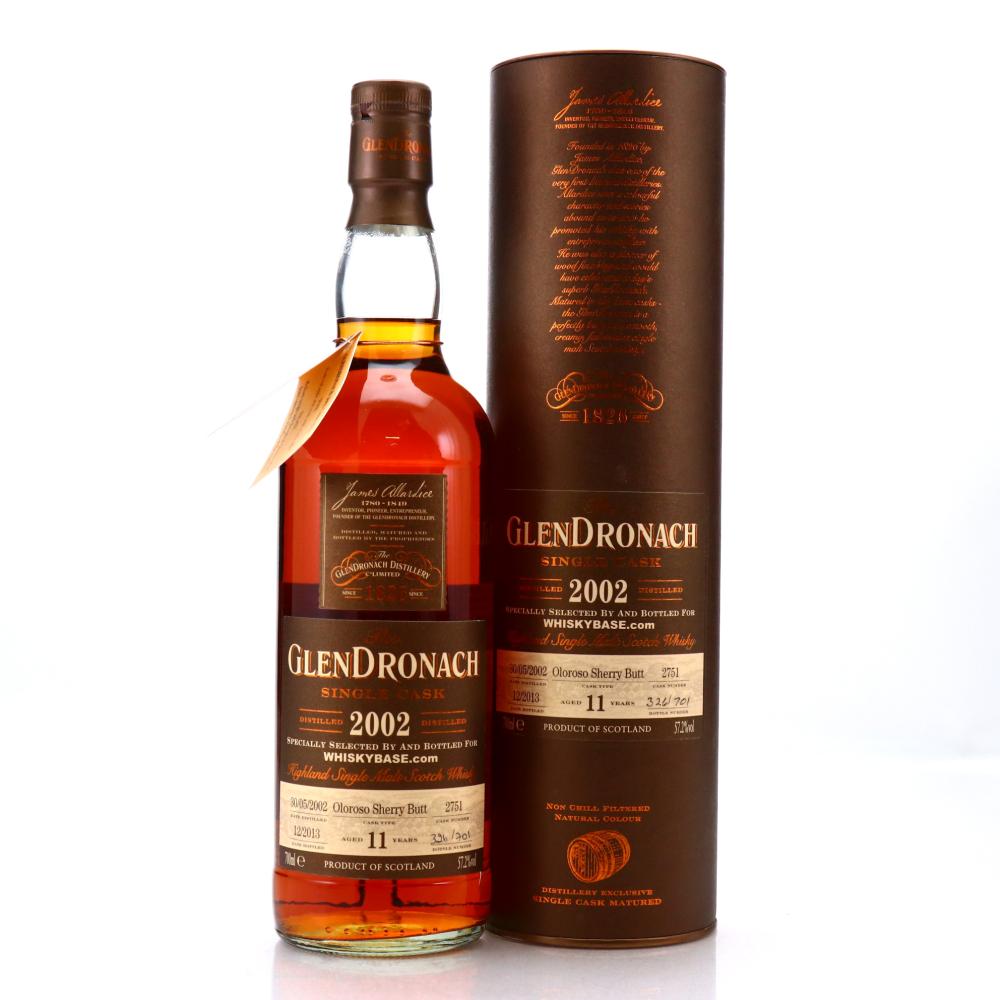 Glendronach 2002 Single Oloroso Cask 11 Year Old #2751 / Whiskybase