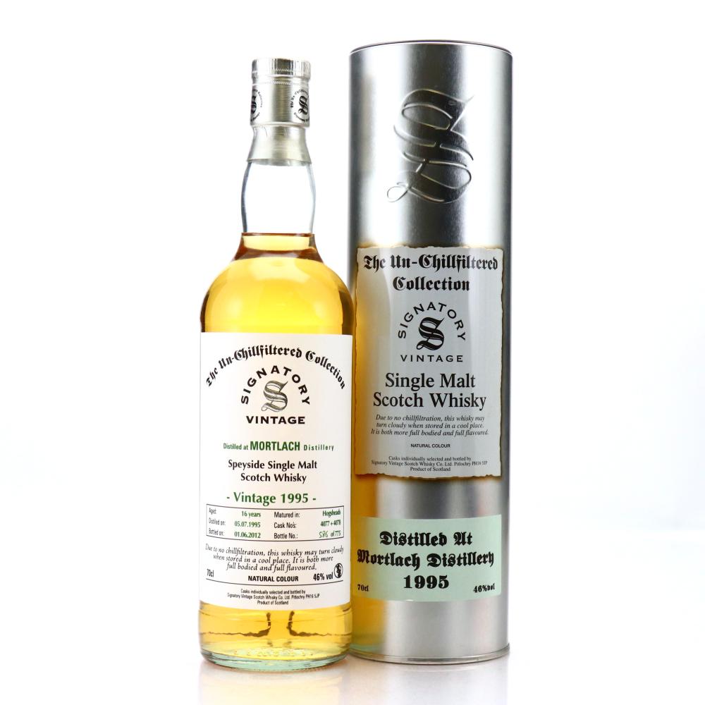 Mortlach 1995 Signatory Vintage 16 Year Old