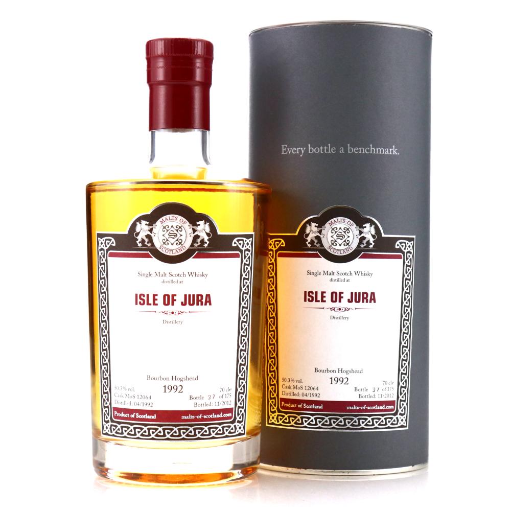 Jura 1992 Malts of Scotland Bourbon Hogshead