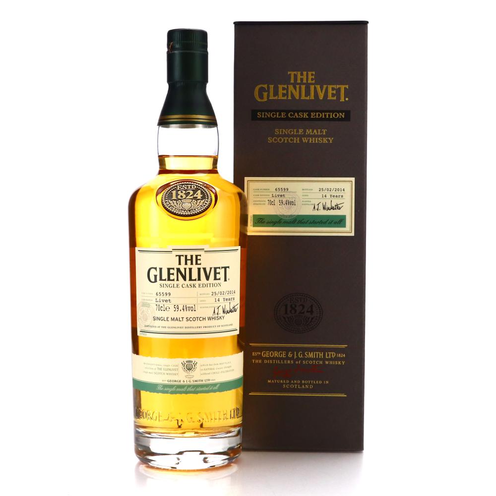 Glenlivet 14 Year Old Single Cask #65599 / Livet