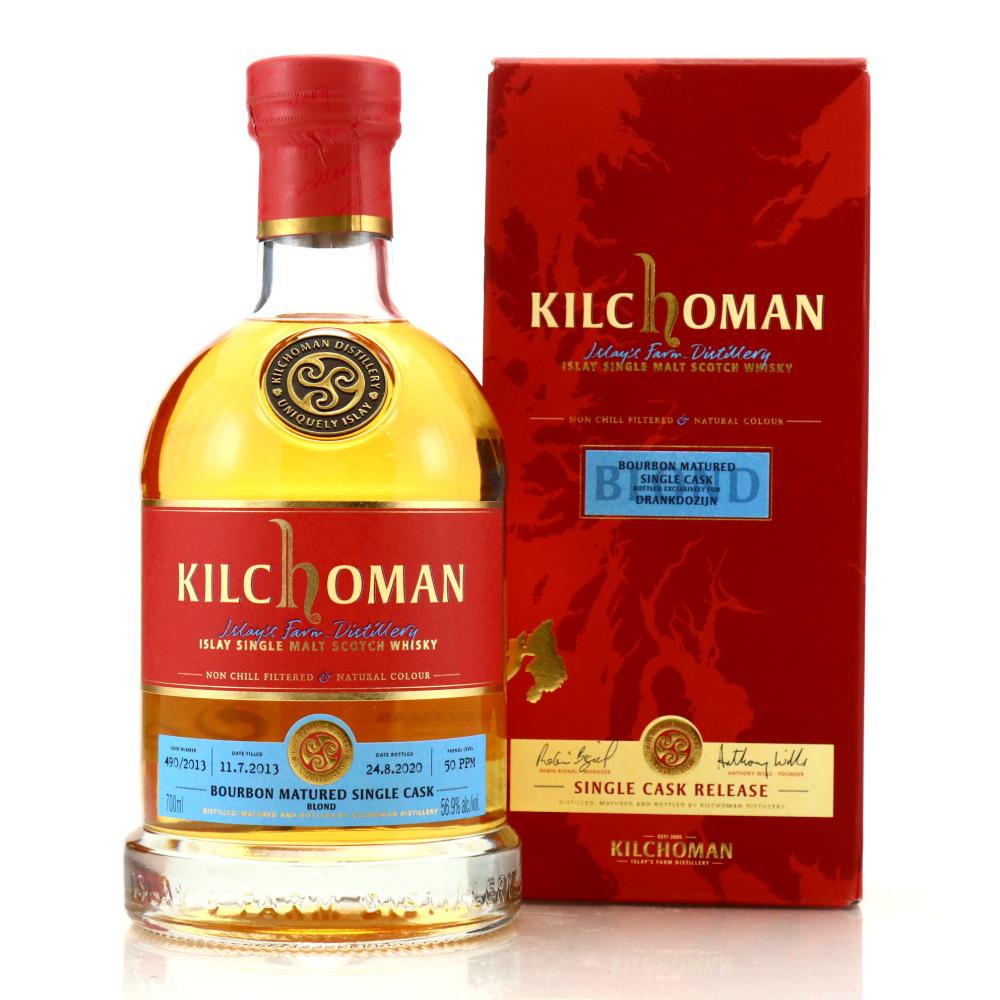 Kilchoman 2013 Single Bourbon Cask #490 / Drankdozijn