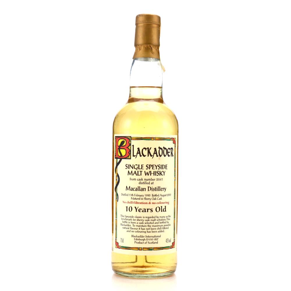 Macallan 1990 Blackadder 10 Year Old