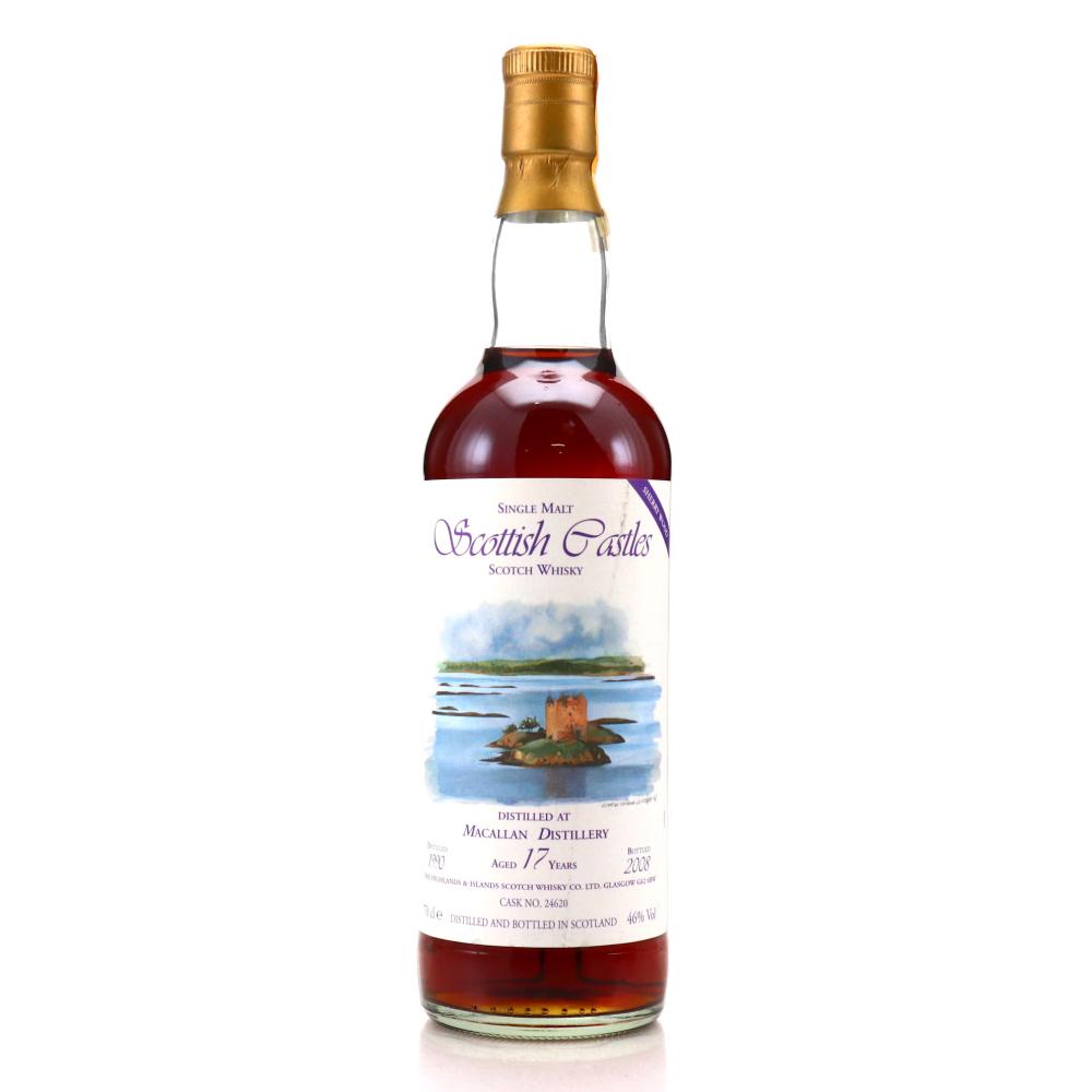 Macallan 1990 Jack Wiebers 17 Year Old Scottish Castles / Series No.22