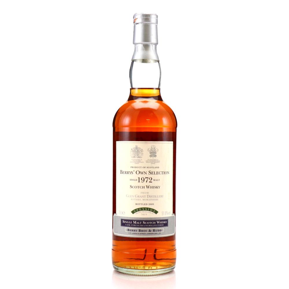 Glen Grant 1972 Berry Brothers and Rudd bottled 2009