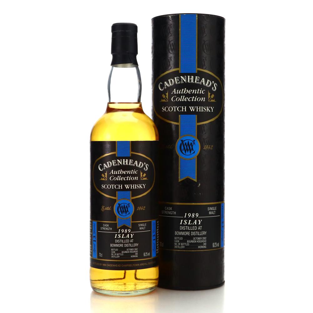 Bowmore 1989 Cadenhead's 13 Year Old 2002