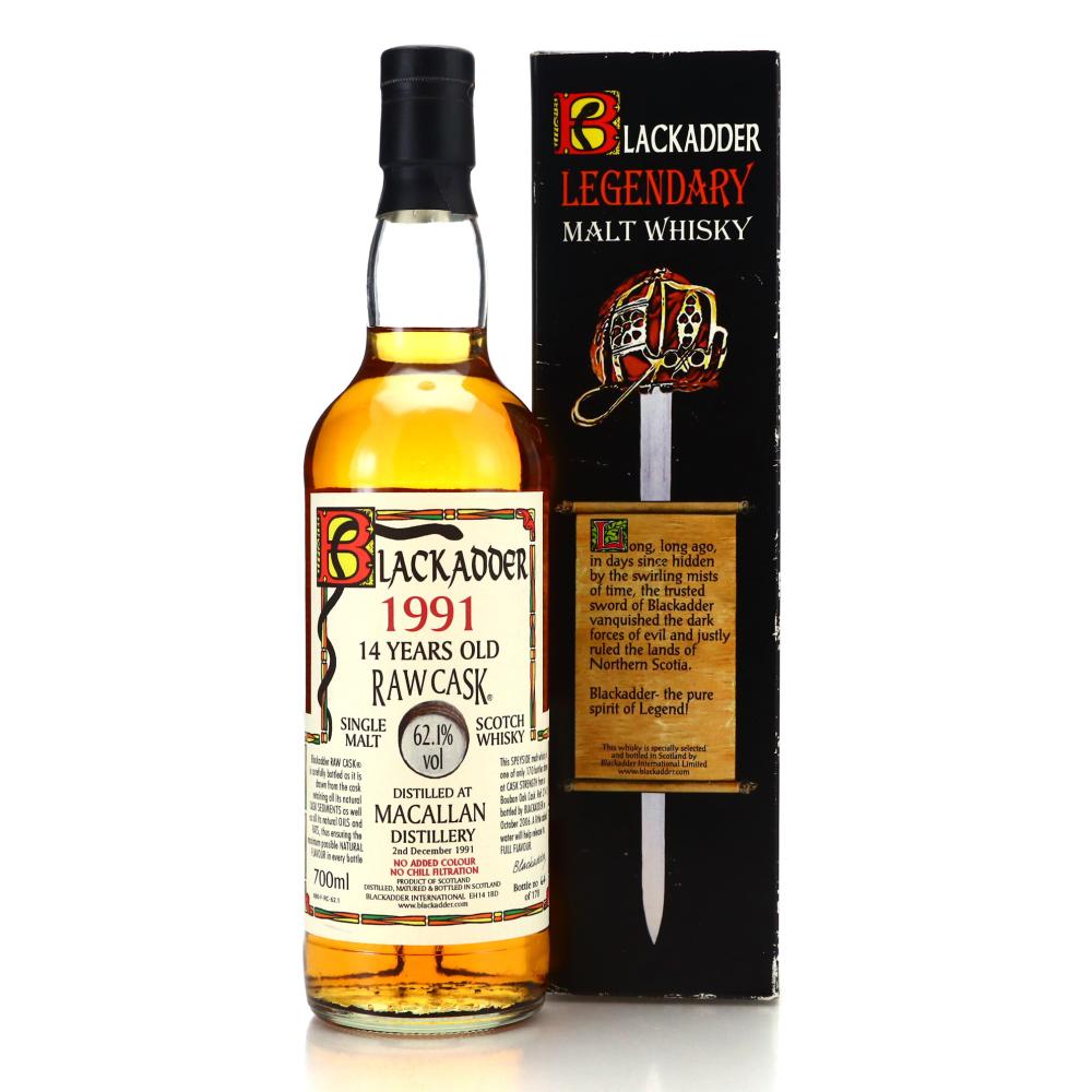 Macallan 1991 Blackadder 14 Year Old Raw Cask