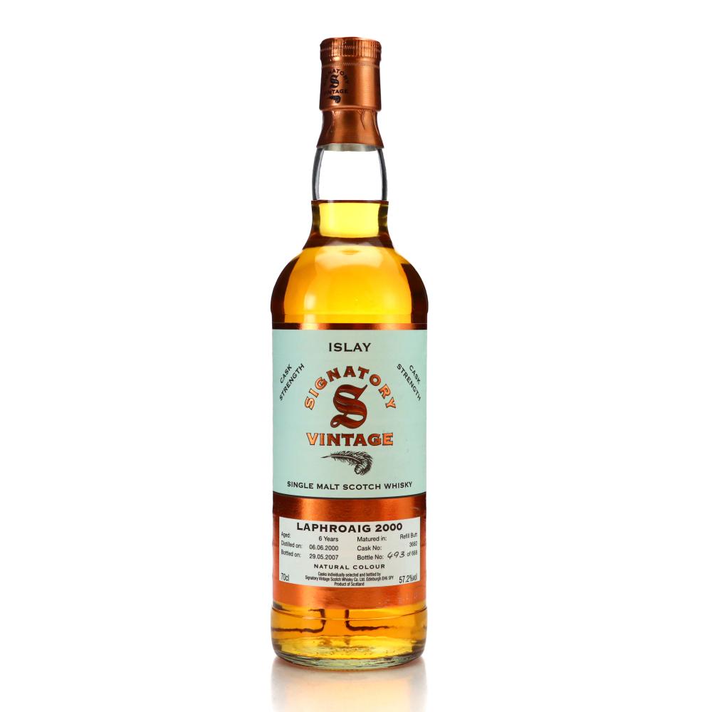 Laphroaig 2000 Signatory Vintage 6 Year Old