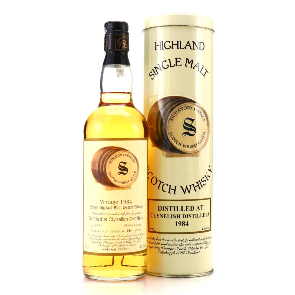 Clynelish 1984 Signatory Vintage 15 Year Old Oak Cask