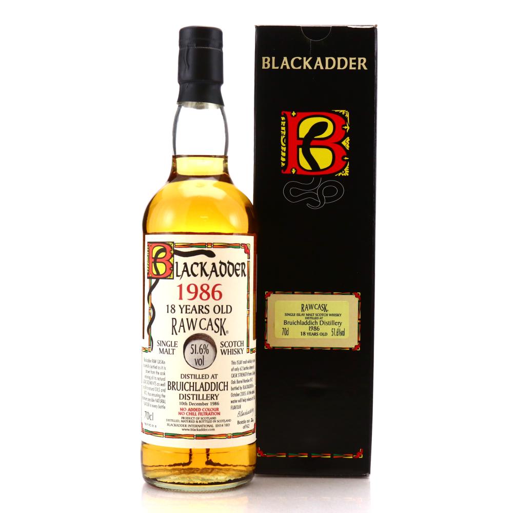 Bruichladdich 1986 Blackadder 18 Year Old Raw Cask