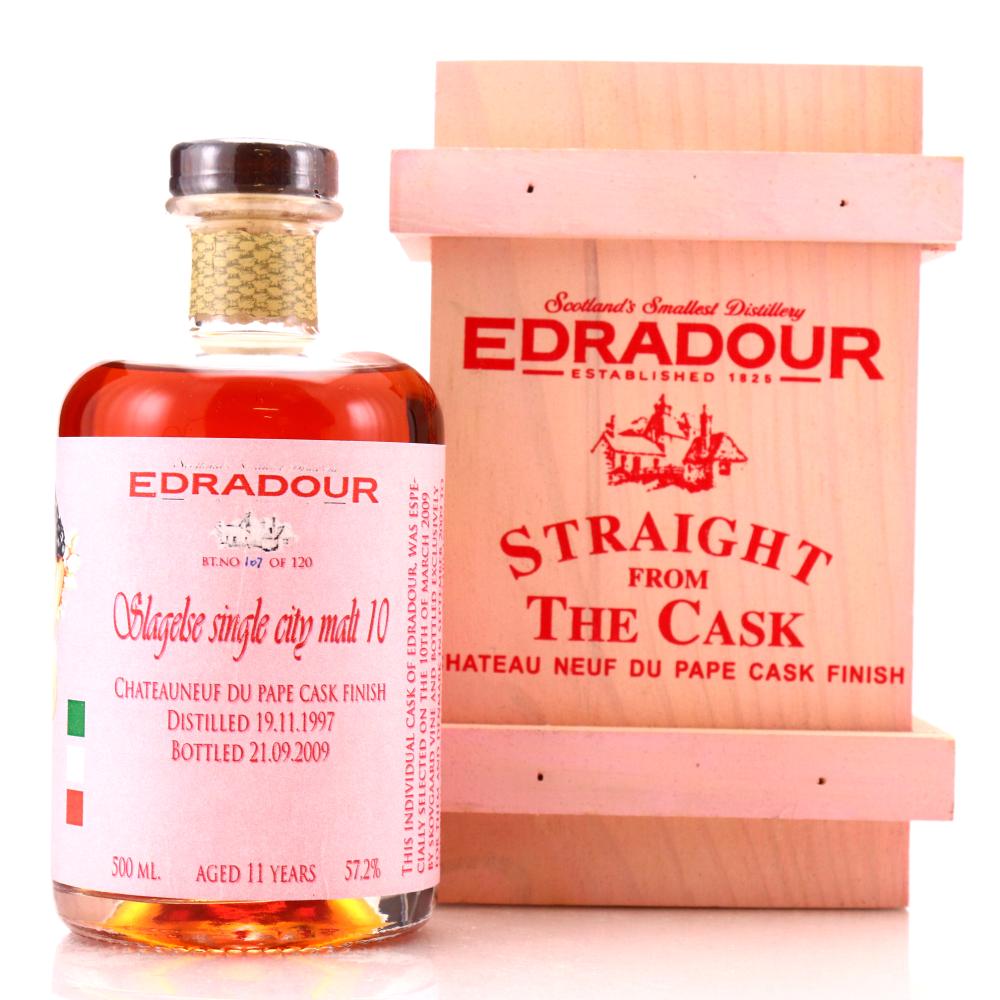 Edradour 1997 Straight from the Cask 11 Year Old Chateauneuf Du Pape Finish 50cl