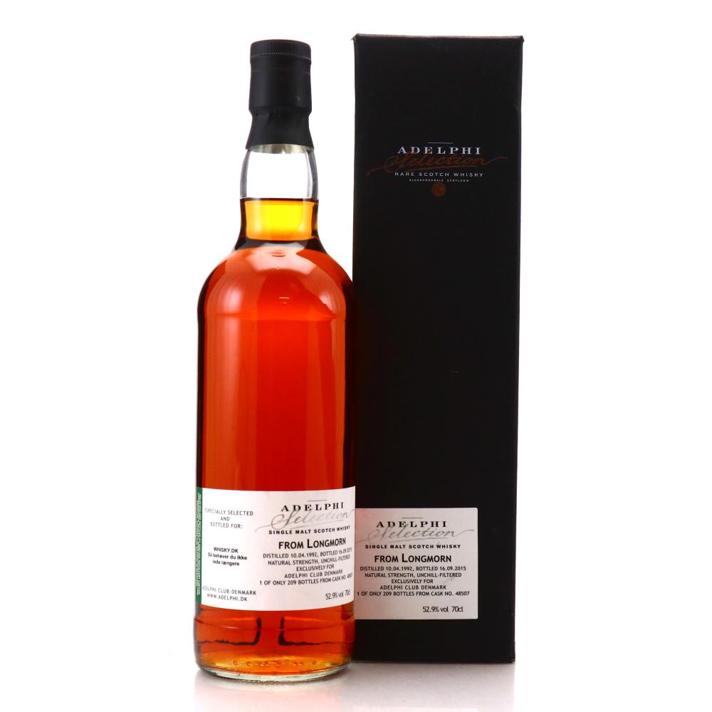 Longmorn 1992 Adelphi for Whisky.dk / Adelphi Club Denmark