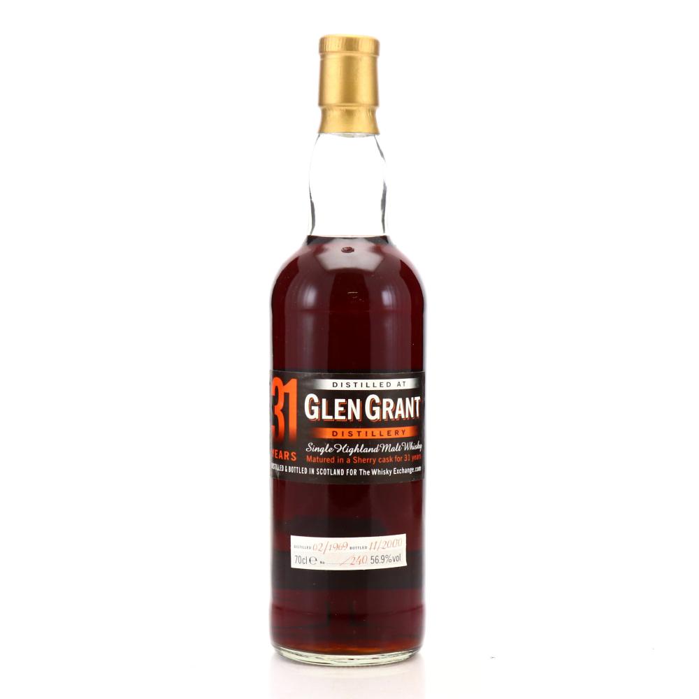 Glen Grant 1969 The Whisky Exchange 31 Year Old