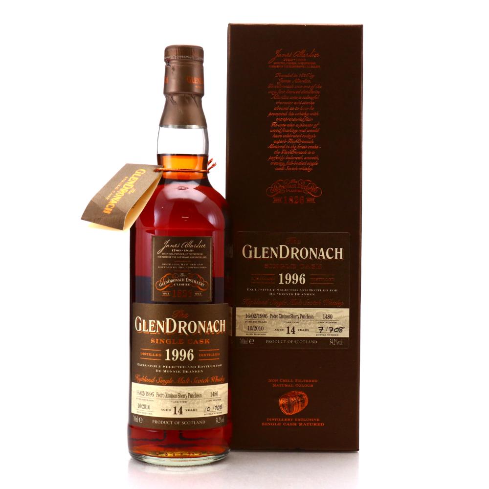 Glendronach 1996 Single PX Cask 14 Year Old #1480 / De Monnik Dranken