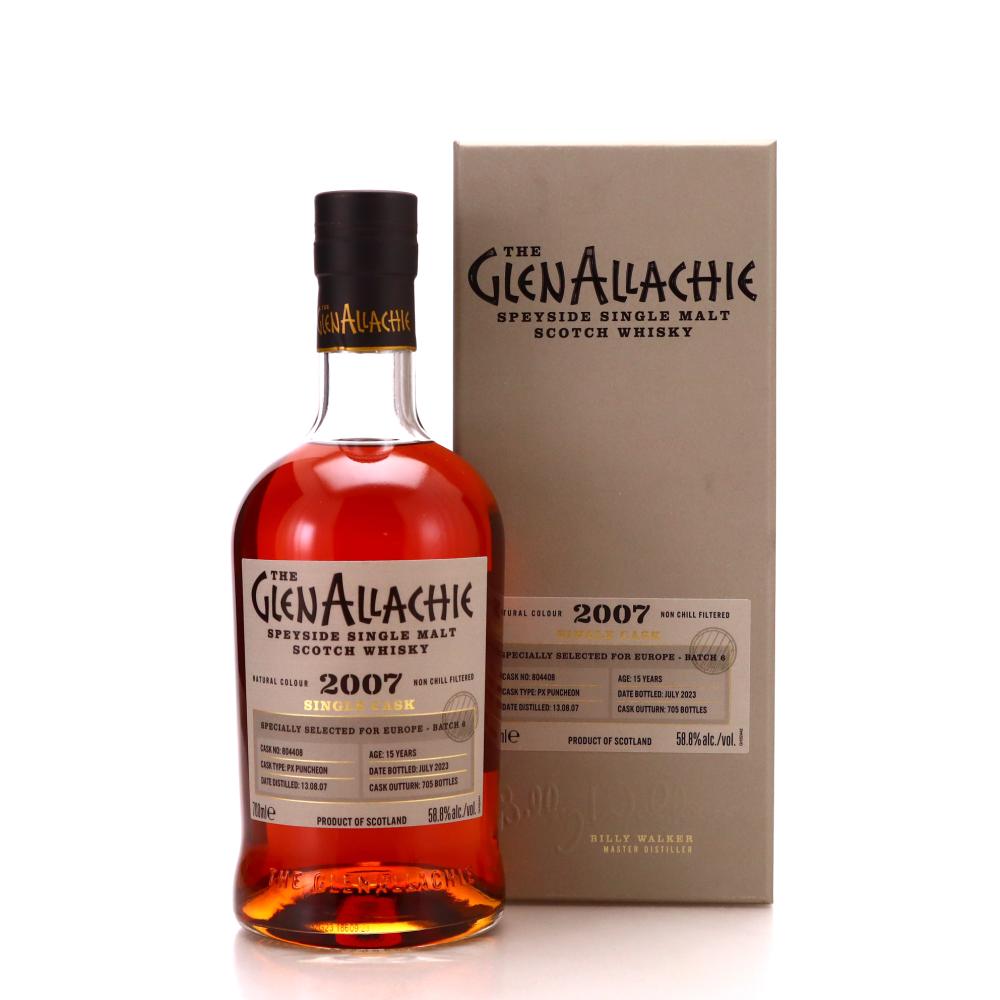 Glenallachie 2007 Px Puncheon 15 Year Old #804408 / Europe Batch 6