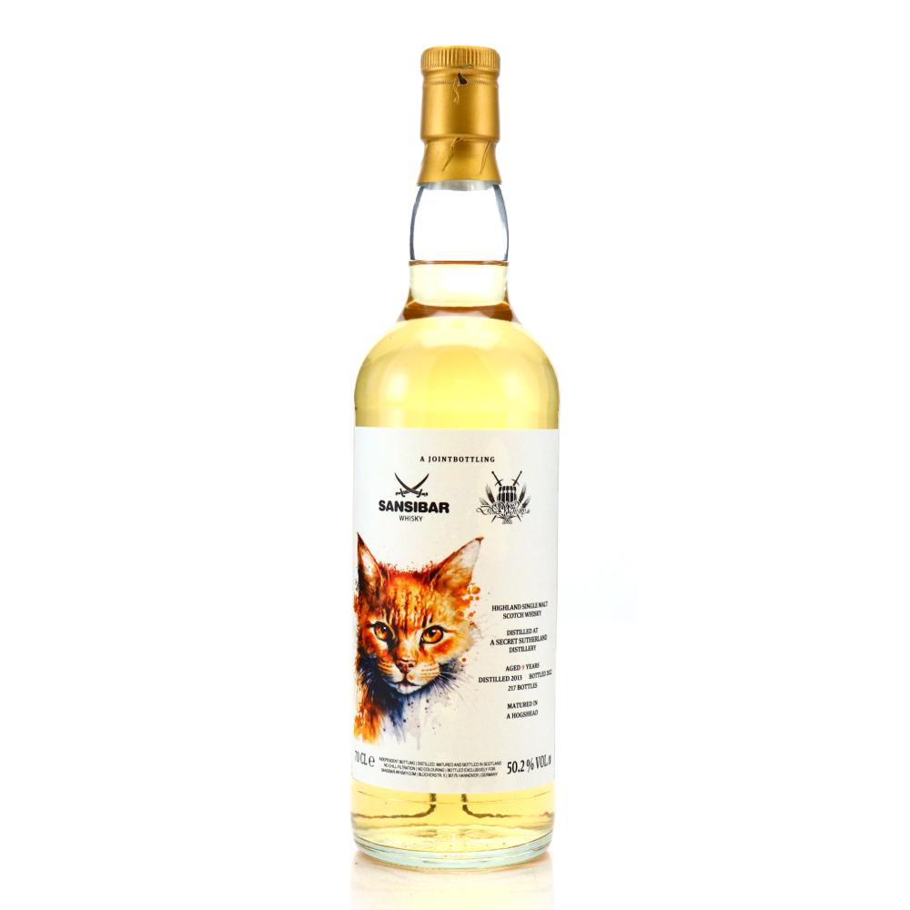 Highland Single Malt 2013 Sansibar 9 Year Old / Cat Labels