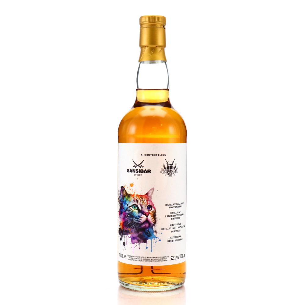 Highland Single Malt 2003 Sansibar 19 Year Old / Cat Labels
