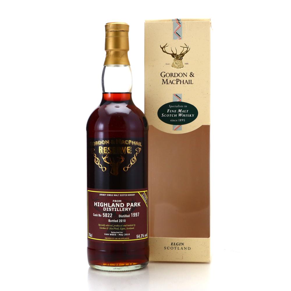 Highland Park 1997 Gordon and MacPhail Reserve / Van Wees