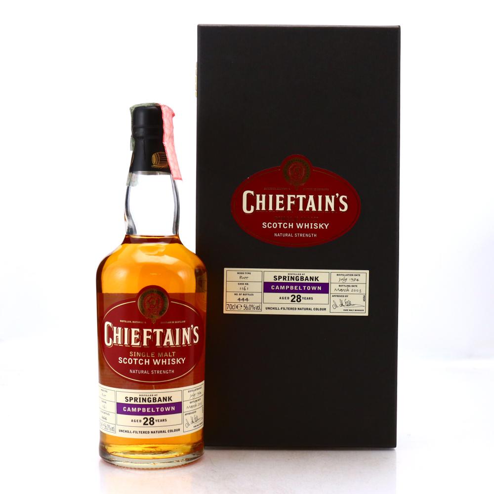 Springbank 1974 Chieftain's 28 Year Old #1161