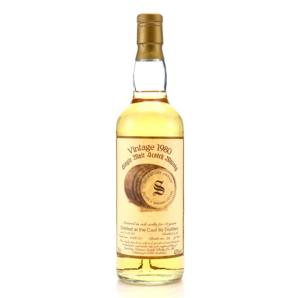 Caol Ila 1980 Signatory Vintage 13 Year Old