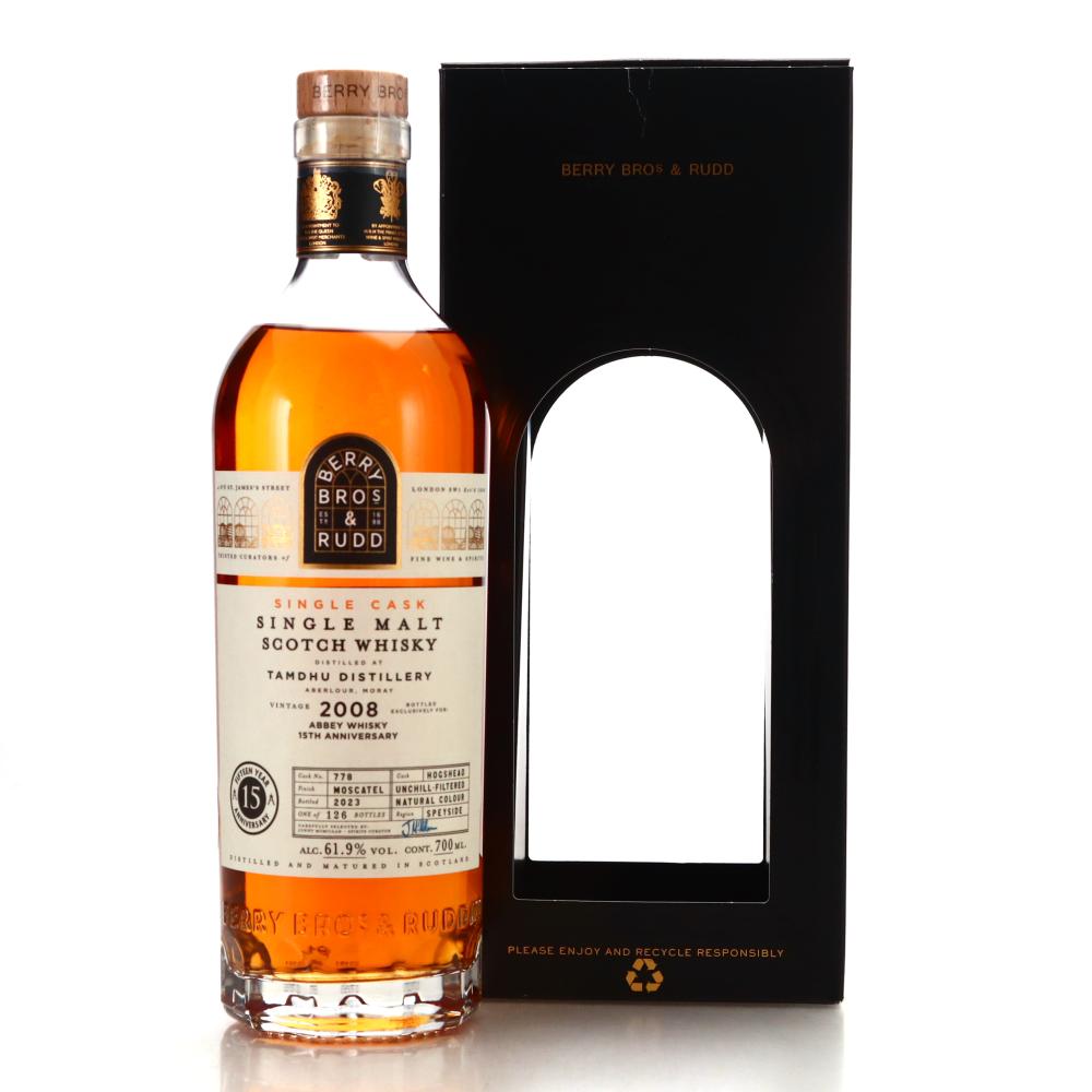 Tamdhu 2008 Berry Brothers and Rudd / Abbey Whisky 15th Anniversary