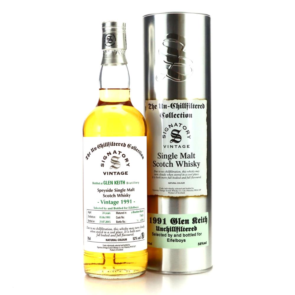 Glen Keith 1991 Signatory Vintage 24 Year Old / Eifelboys