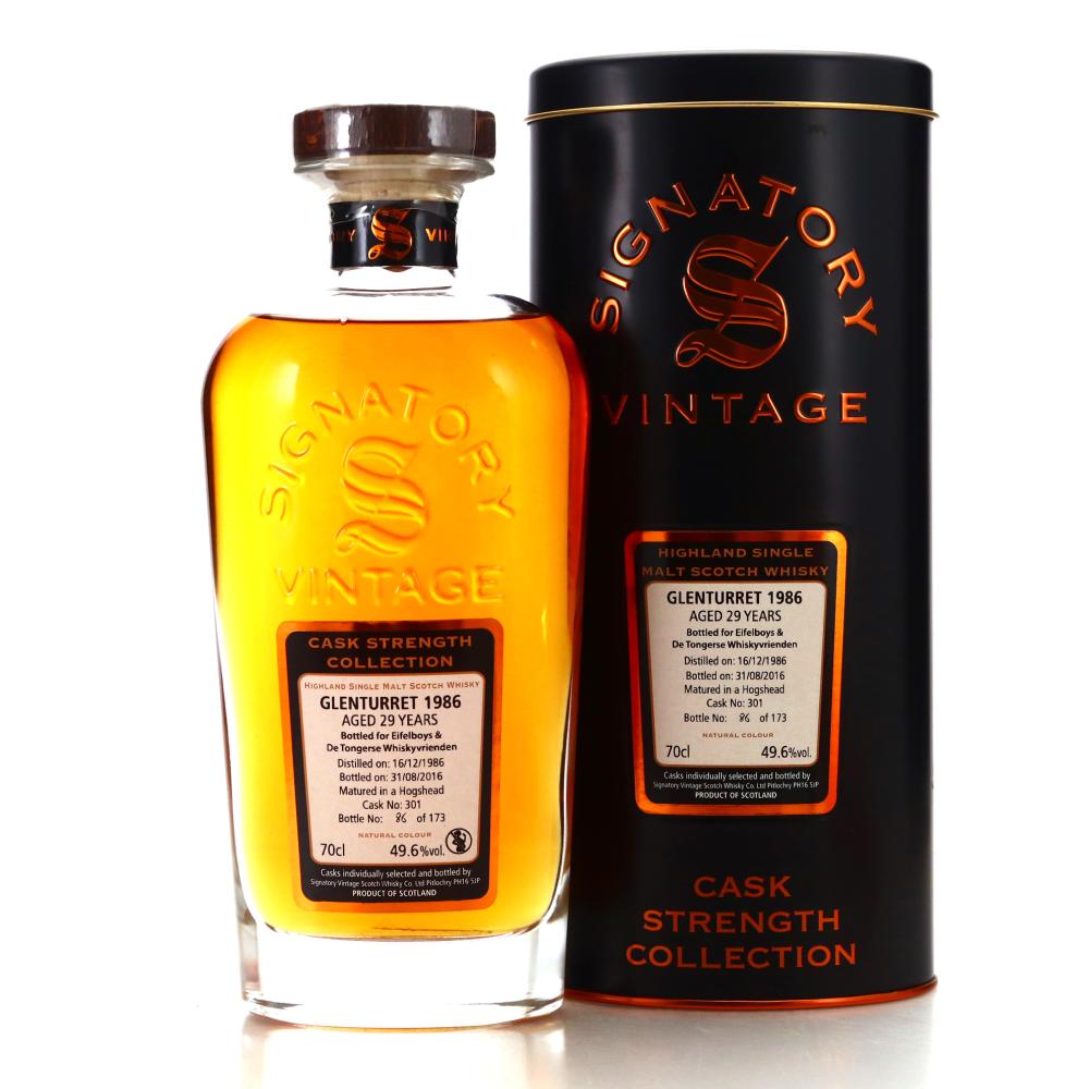 Glenturret 1986 Signatory Vintage 29 Year Old Cask Strength / Eifelboys
