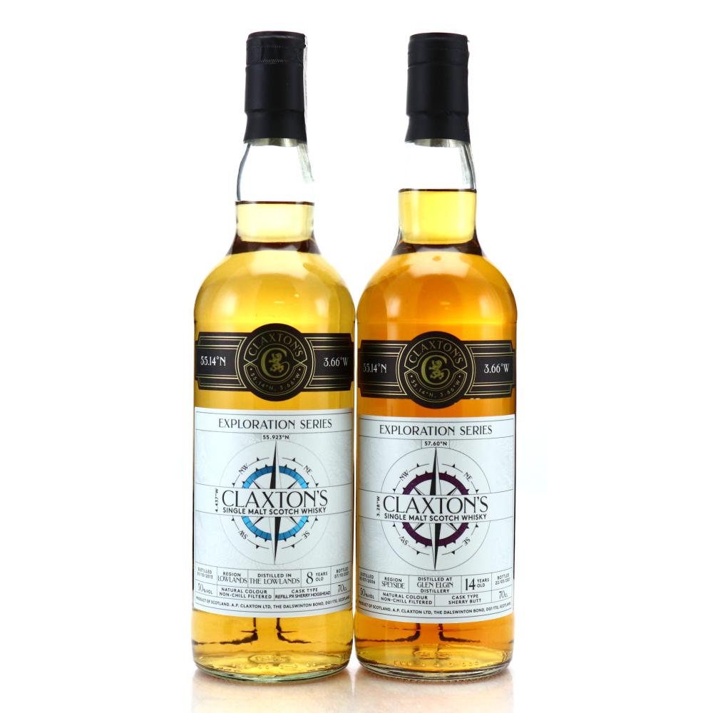 Claxton's Exploration Series 2 x 70cl