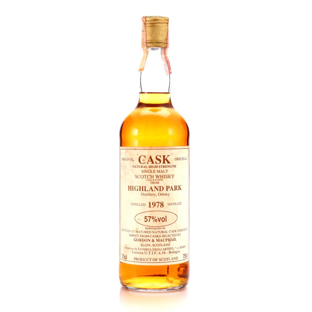 Highland Park 1978 Gordon and MacPhail Original 'Cask' / Taverna degli Artisti