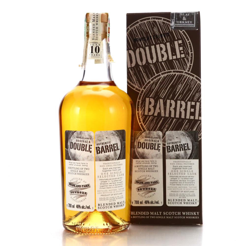 Highland Park & Bowmore 10 Year Old Douglas Laing Double Barrel