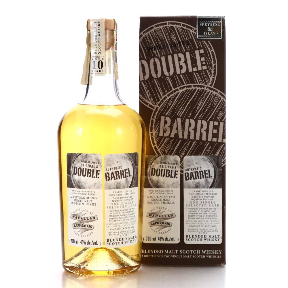 Macallan & Laphroaig 10 Year Old Douglas Laing Double Barrel