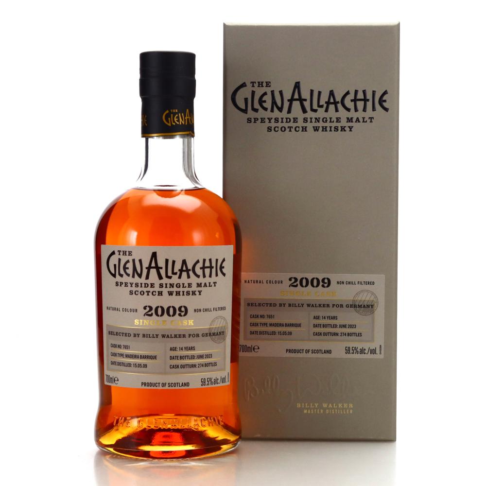 Glenallachie 2009 Single Madeira Cask 14 Year Old #7651 / Germany