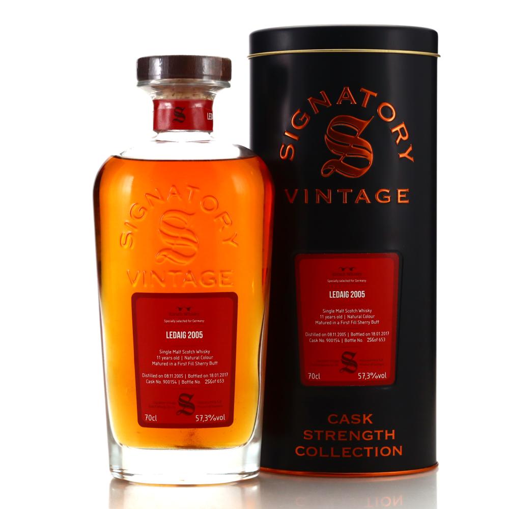 Ledaig 2005 Signatory Vintage 11 Year Old Cask Strength / Germany