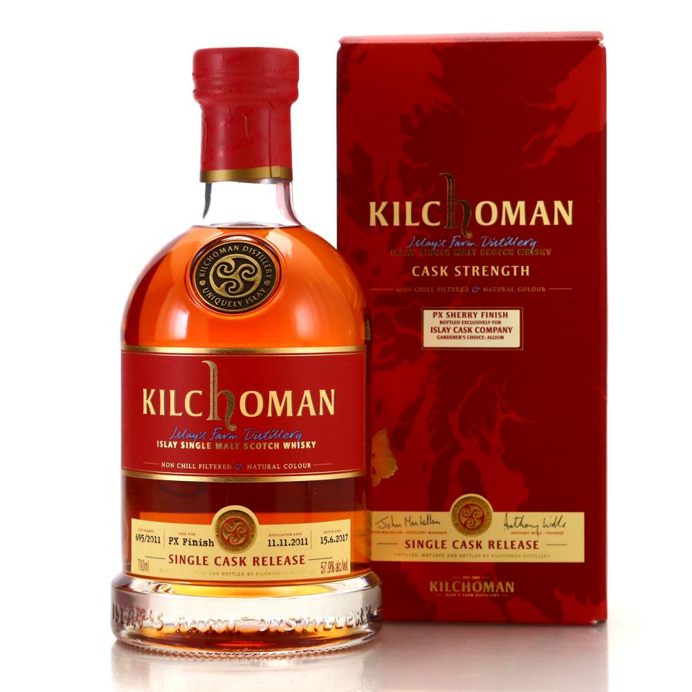 Kilchoman 2011 Single PX Cask Finish #695 / Islay Cask Company