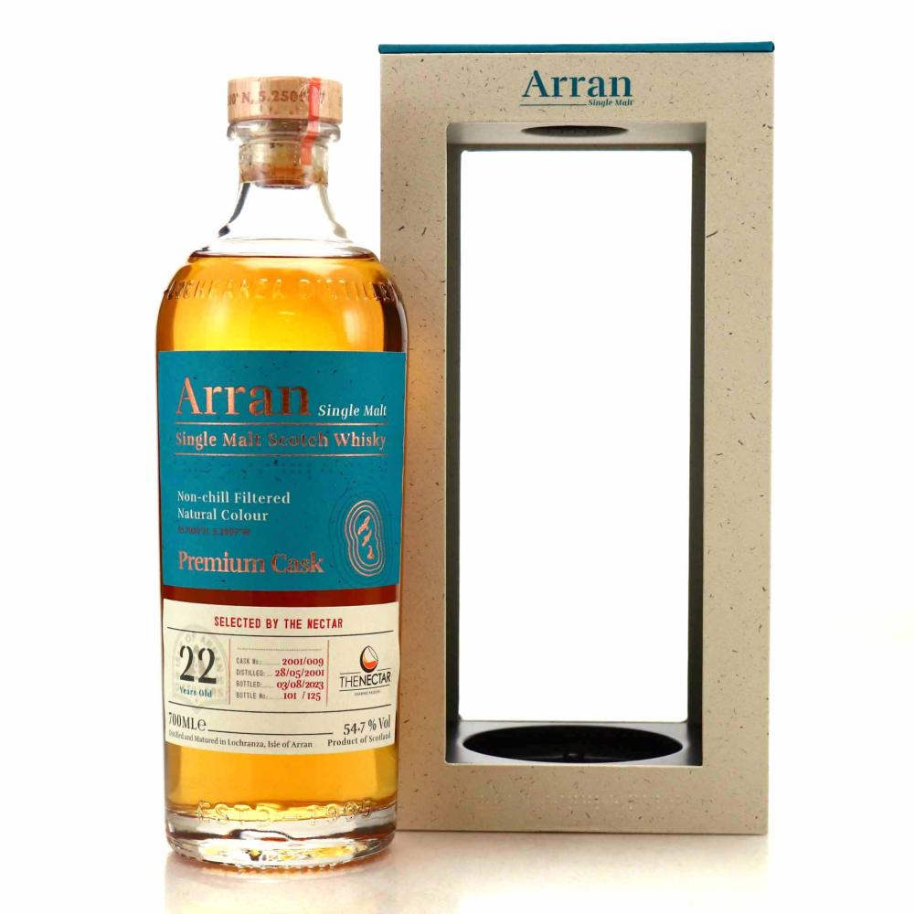 Arran 2001 Single Bourbon Cask 22 Year Old #009 / The Nectar