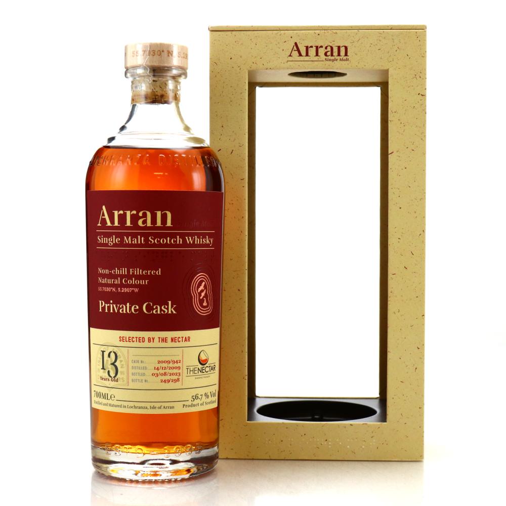 Arran 2009 Single Sherry Cask 13 Year Old #942 / The Nectar