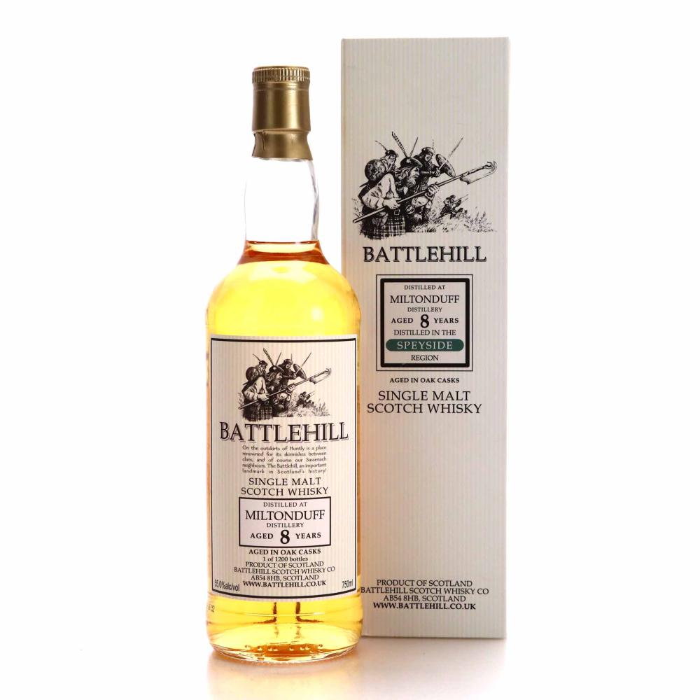 Miltonduff 8 Year Old Battlehill 75cl / US Import