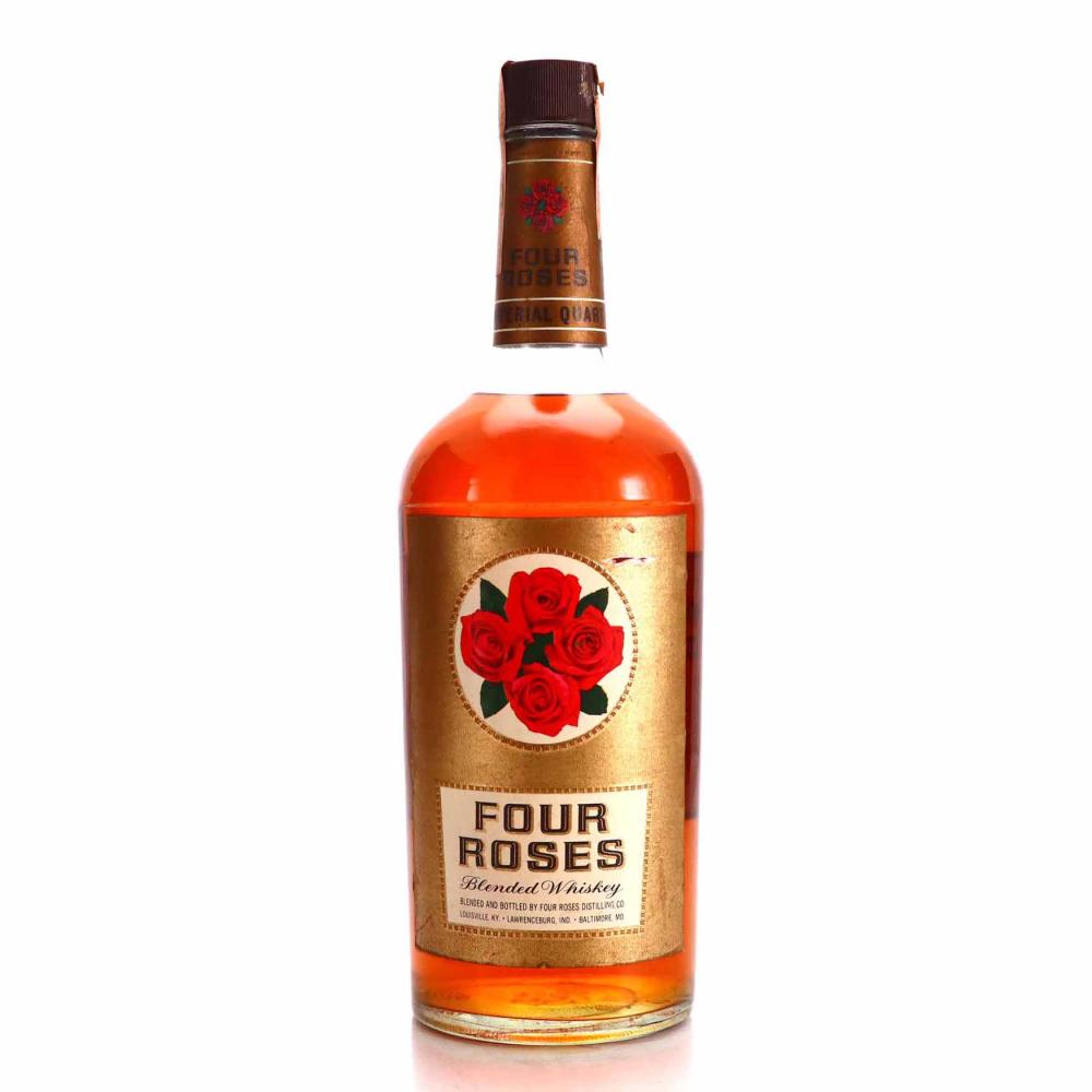 Four Roses Blended Whiskey Imperial Quart 1964