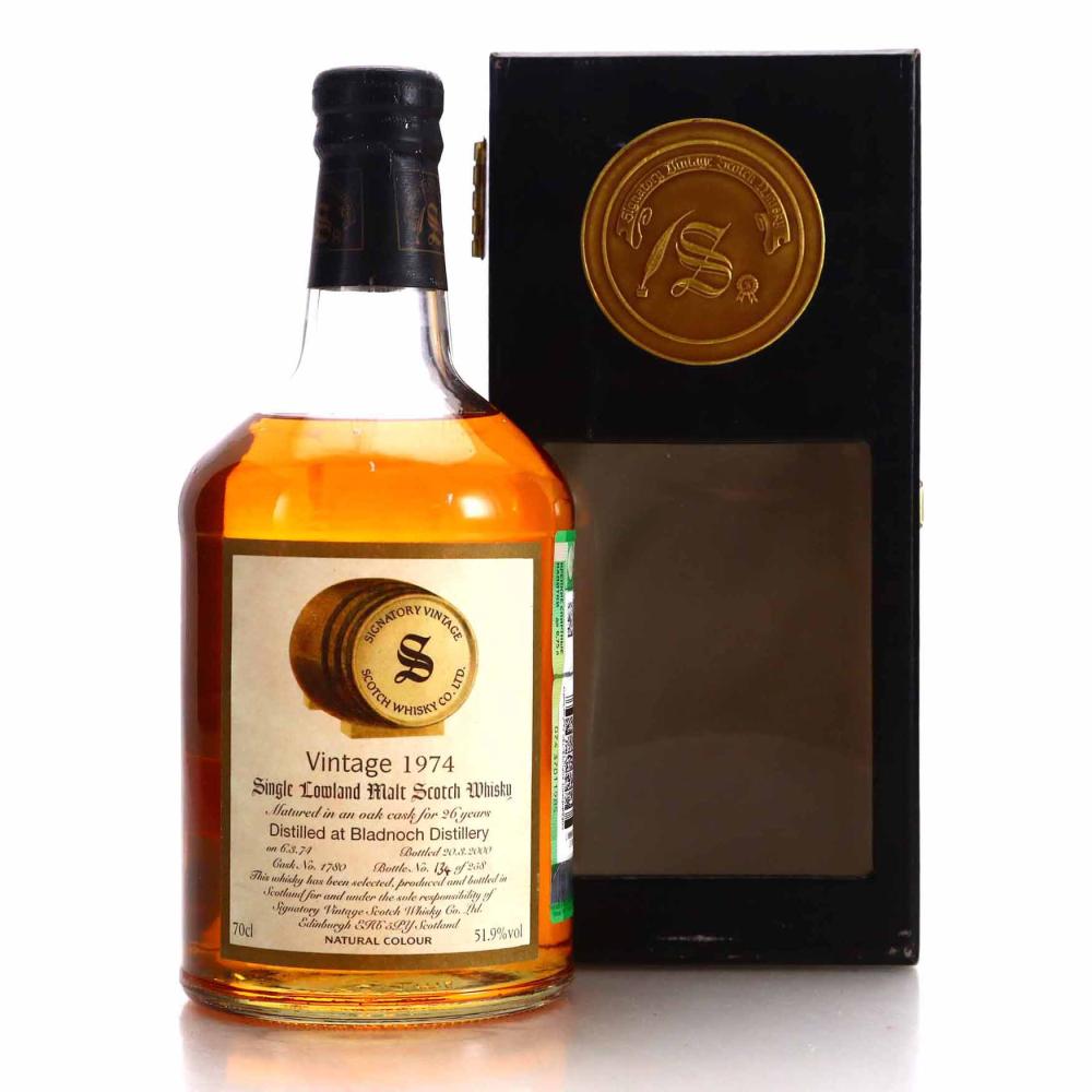 Bladnoch 1974 Signatory Vintage 26 Year Old